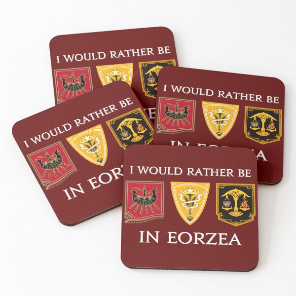 Item preview, I Would Rather be in Eorzea designed and sold by Ellie Forder Condon.