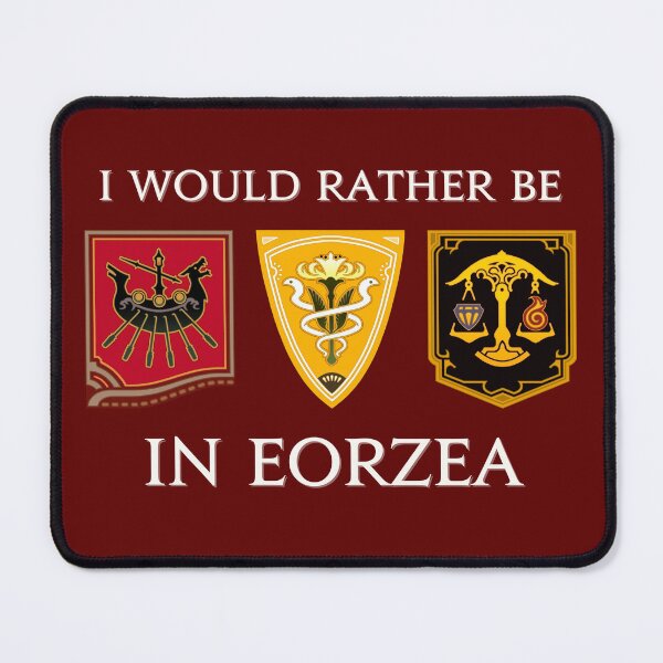 Item preview, I Would Rather be in Eorzea designed and sold by Ellie Forder Condon.