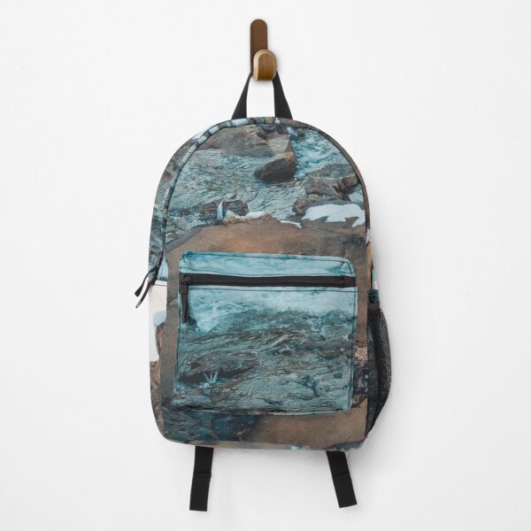 Item preview, Water rushing down a winter rapids designed and sold by Michael Deemer.