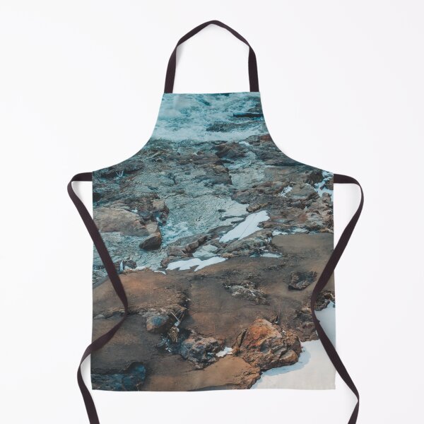 Item preview, Water rushing down a winter rapids designed and sold by Michael Deemer.