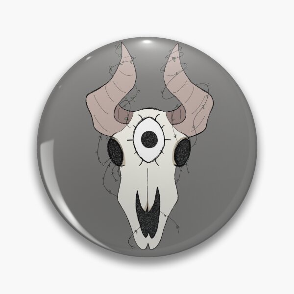 Item preview, Mystic Goat Skull designed and sold by WeepingCharms.