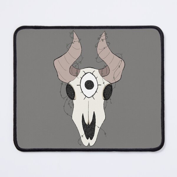 Item preview, Mystic Goat Skull designed and sold by WeepingCharms.