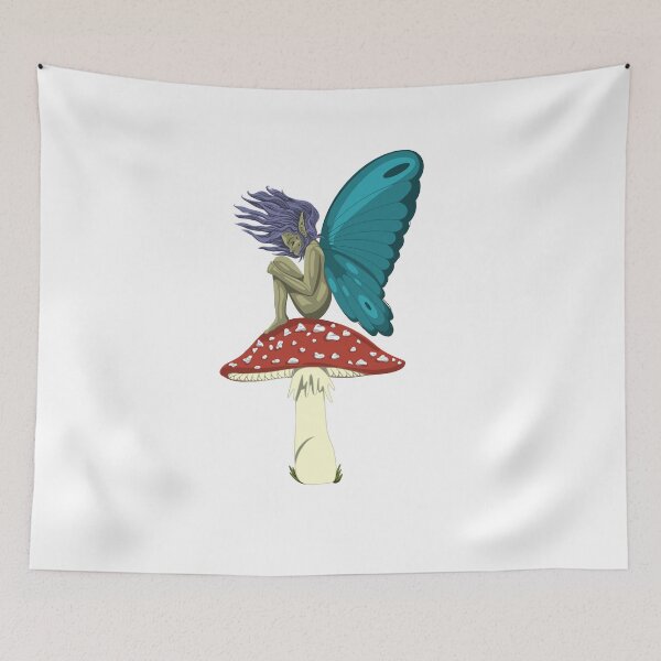 Item preview, Fairy On A Mushroom designed and sold by Izzys-Window.