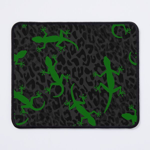 Item preview, black leopard gecko print designed and sold by Gossip Rag.