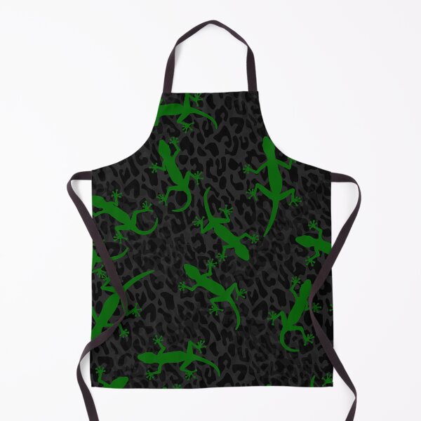 Item preview, black leopard gecko print designed and sold by Gossip Rag.