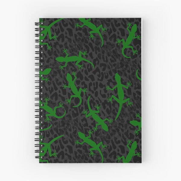 Item preview, black leopard gecko print  designed and sold by Gossip Rag.