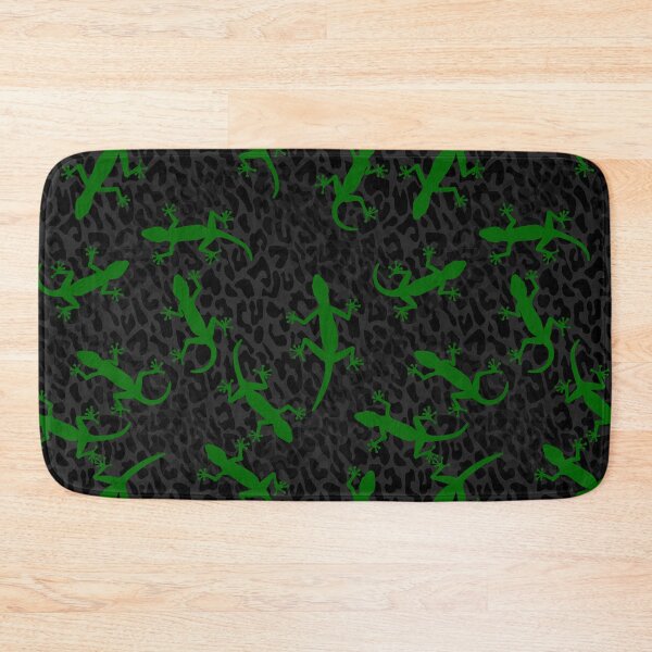 Item preview, black leopard gecko print  designed and sold by Gossip Rag.