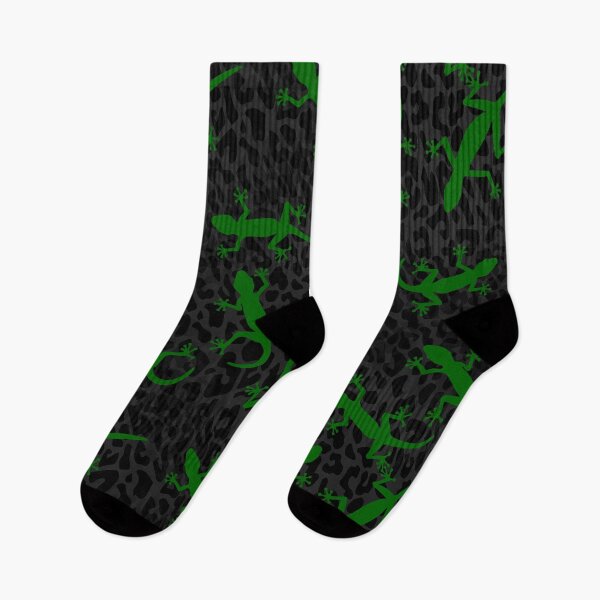 Item preview, black leopard gecko print  designed and sold by Gossip Rag.