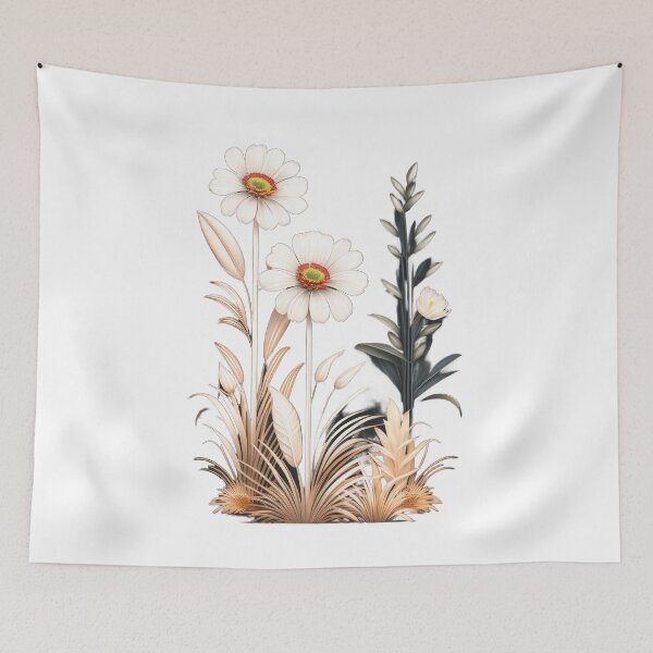 Item preview, Tropical Flower and Reed Vector Illustration - Vibrant and Exotic designed and sold by Vlad-Nik001.