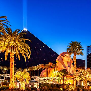 Artwork thumbnail, Luxor Pyramid and Sphinx Of Giza, Las Vegas by Travelways