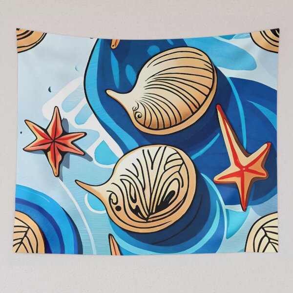 Item preview, Watercolor Seashells designed and sold by Gustavo Navarro.