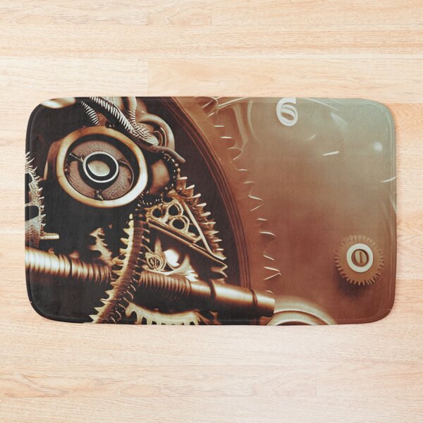 Item preview, Steampunk Gears Gyros Print designed and sold by WitchyWare.