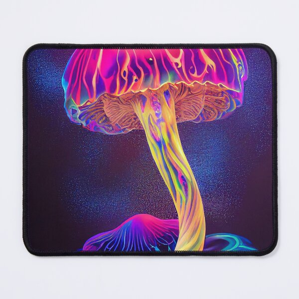 Item preview, UV reactive mushroom art designed and sold by RottingDreams.