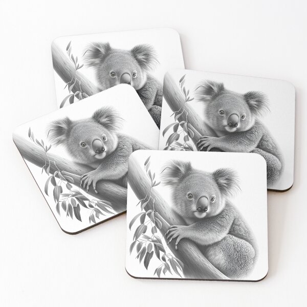 Item preview, Koala pencil drawing designed and sold by Pencil-Art.