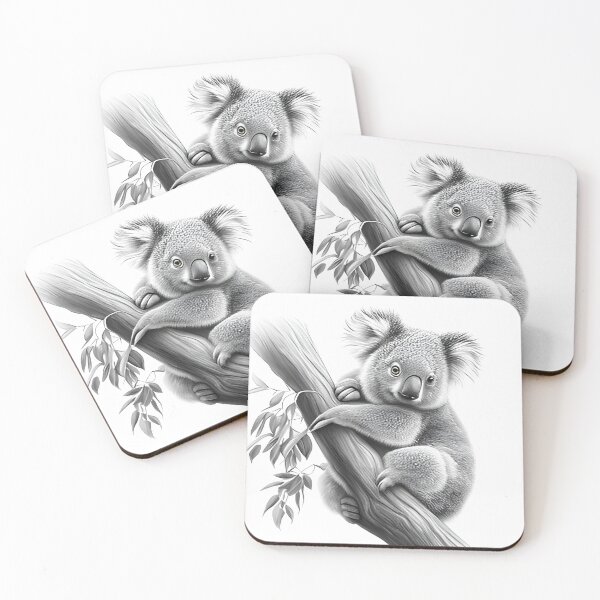 Item preview, Koala pencil drawing designed and sold by Pencil-Art.