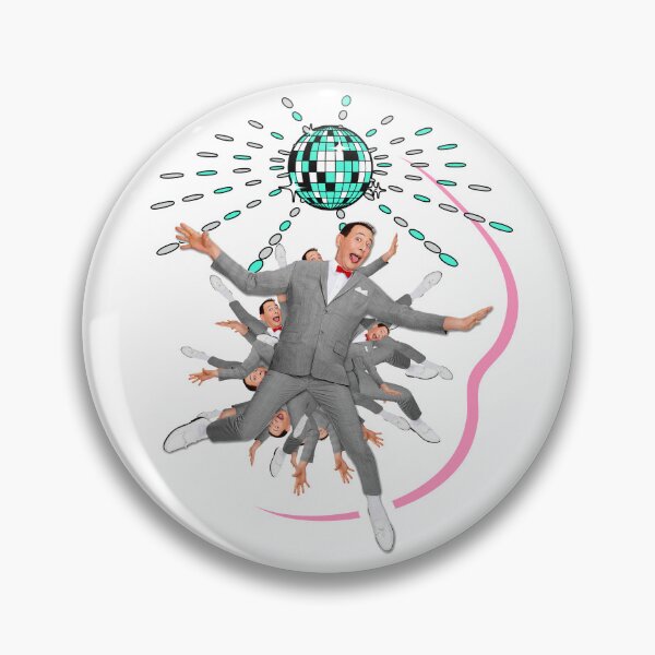 Item preview, Pee-Wees Playhouse Disco Dance - Saturday morning cartoons - 80s kid Funny Peewee meka hiney ho  designed and sold by originalsusie.