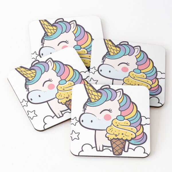 Item preview, Ice cream unicorn designed and sold by obux.