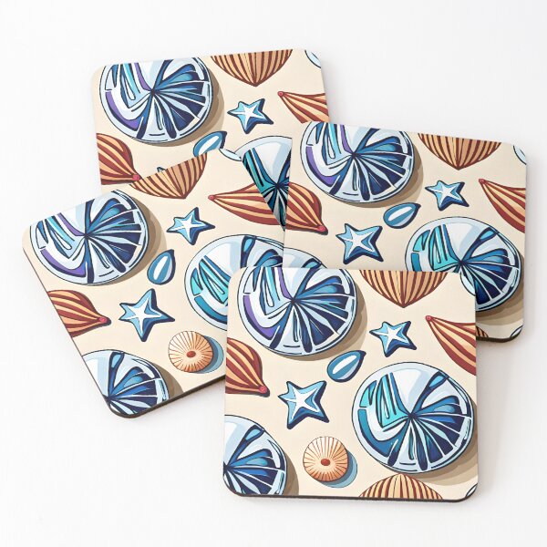 Item preview, Watercolor Seashells designed and sold by Gustavo Navarro.