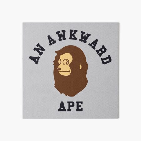 Awkward Look Monkey Puppet Poster Print -  Singapore