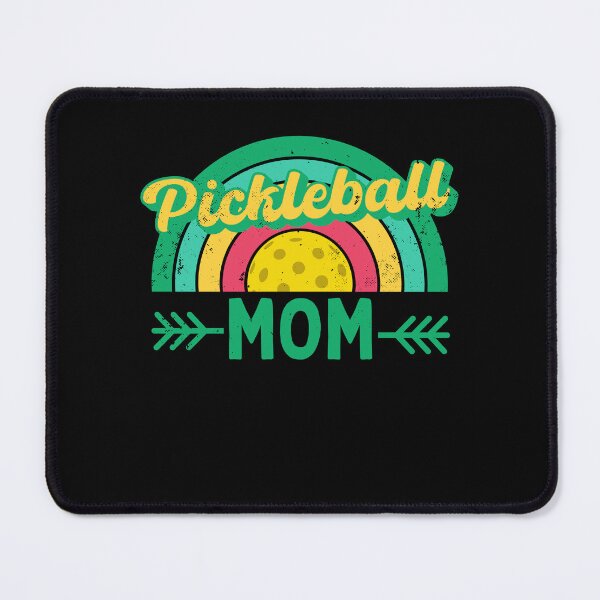 Item preview, Pickleball Mom Distressed Vintage Sunset Mother's Day designed and sold by MacAndMoose.