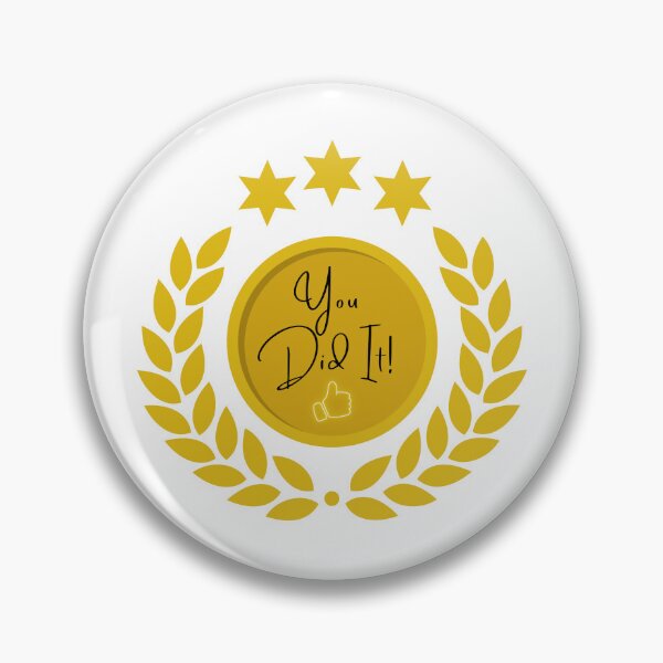 Item preview, You Did It! Medal designed and sold by LapillusDesigns.