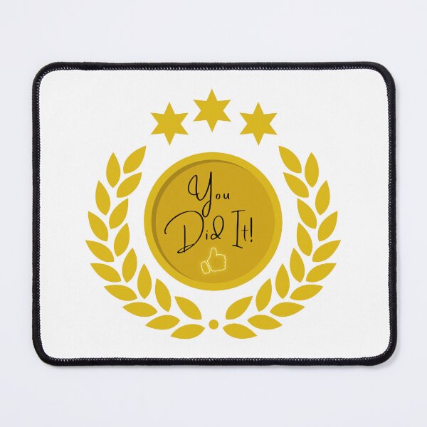 Item preview, You Did It! Medal designed and sold by LapillusDesigns.