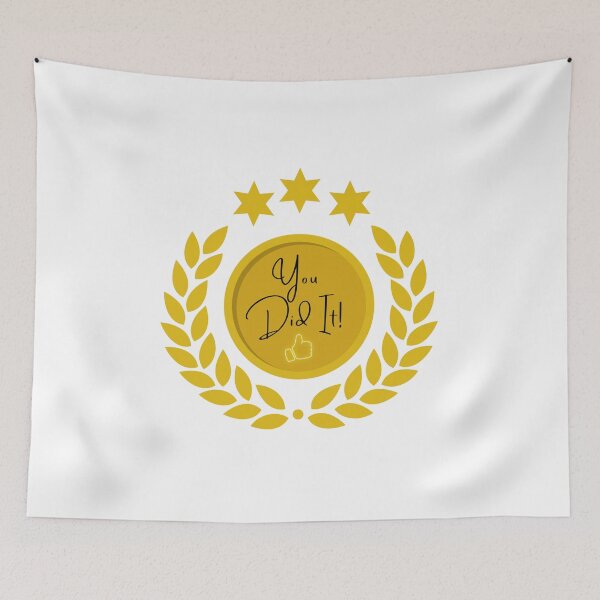 Item preview, You Did It! Medal designed and sold by LapillusDesigns.