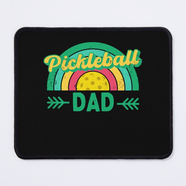 Item preview, Pickleball Dad Distressed Vintage Sunset Father's Day designed and sold by MacAndMoose.