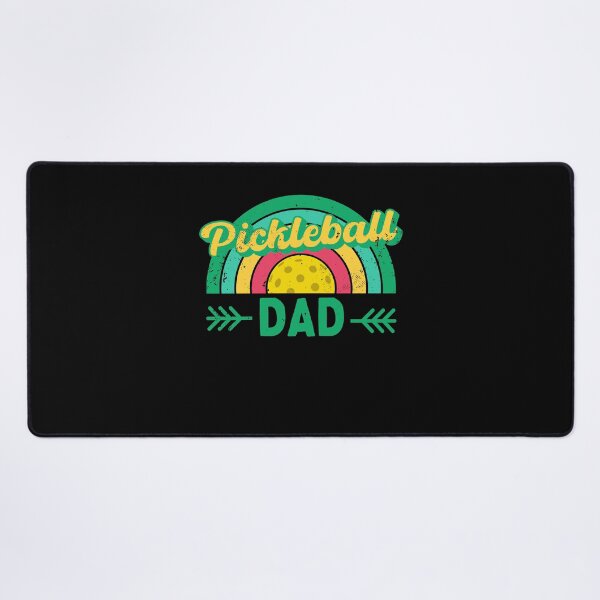 Item preview, Pickleball Dad Distressed Vintage Sunset Father's Day designed and sold by MacAndMoose.