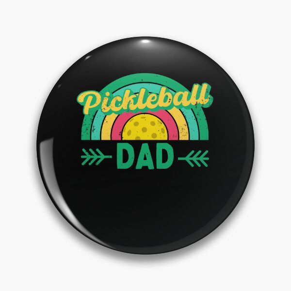 Item preview, Pickleball Dad Distressed Vintage Sunset Father's Day designed and sold by MacAndMoose.