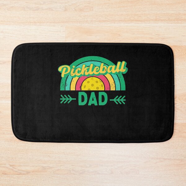 Item preview, Pickleball Dad Distressed Vintage Sunset Father's Day designed and sold by MacAndMoose.
