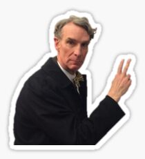 Tiny Bill Nye Sticker