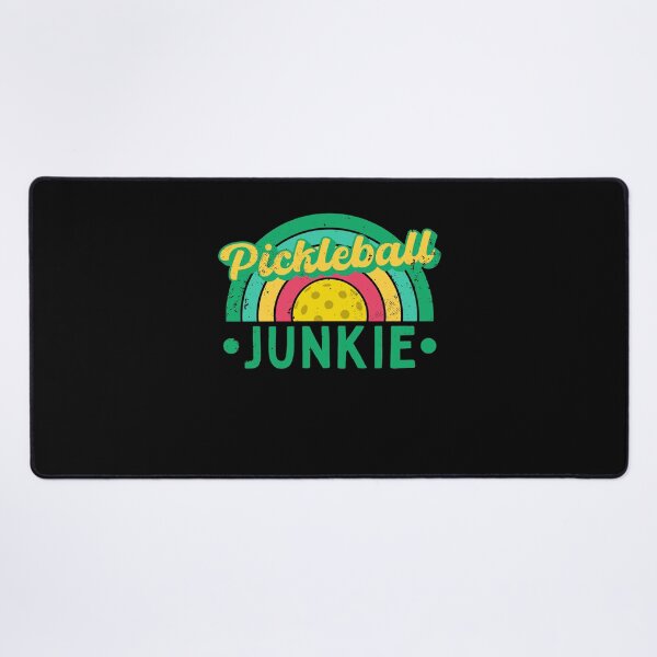 Item preview, Pickleball Junkie Distressed Vintage Sunset designed and sold by MacAndMoose.