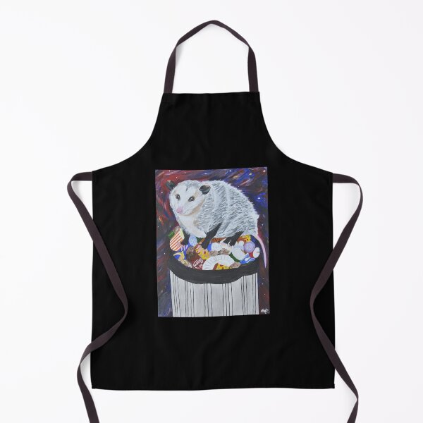 Item preview, Trashy Retrograde, Opossum Painting designed and sold by Joyful Chaos Art.