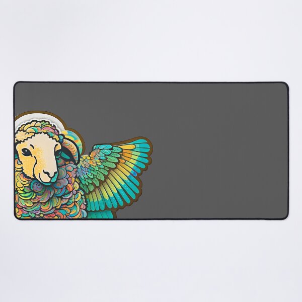 Item preview, Rainbow Winged Sheep of Grace designed and sold by RandomForestBot.