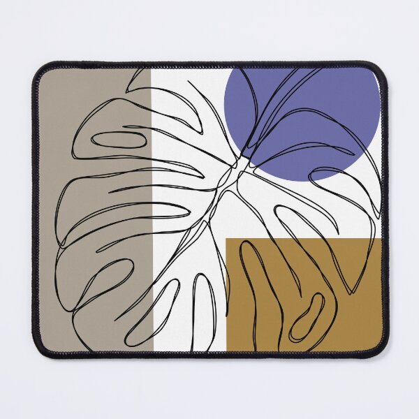 Item preview, Tropical Monstera leaf on shapes designed and sold by EricaHarwig.