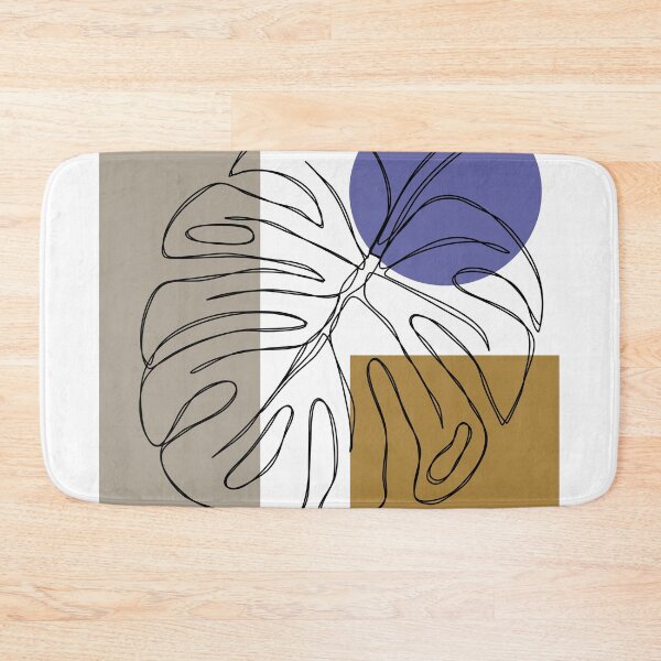 Item preview, Tropical Monstera leaf on shapes designed and sold by EricaHarwig.