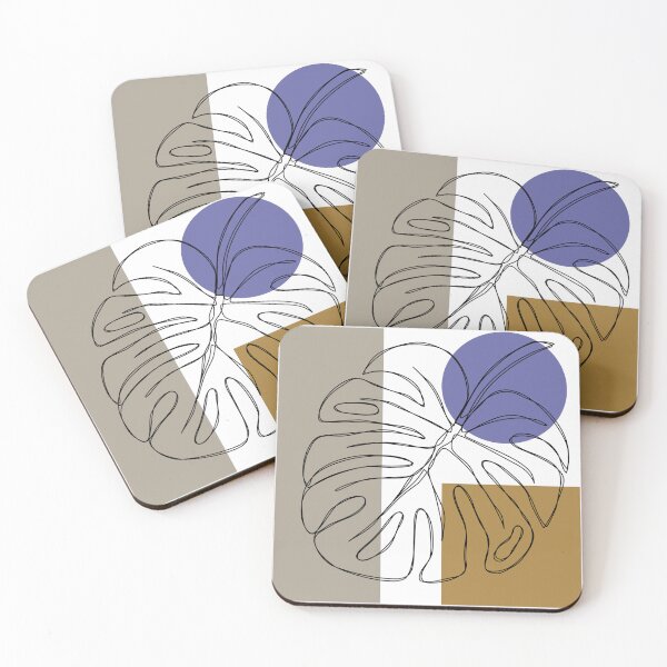 Item preview, Tropical Monstera leaf on shapes designed and sold by EricaHarwig.
