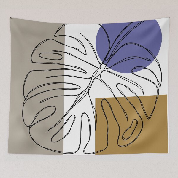 Item preview, Tropical Monstera leaf on shapes designed and sold by EricaHarwig.