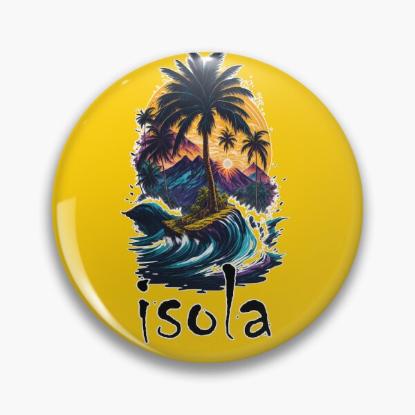 Item preview, Isola Palm Island designed and sold by BellaDesignArt.