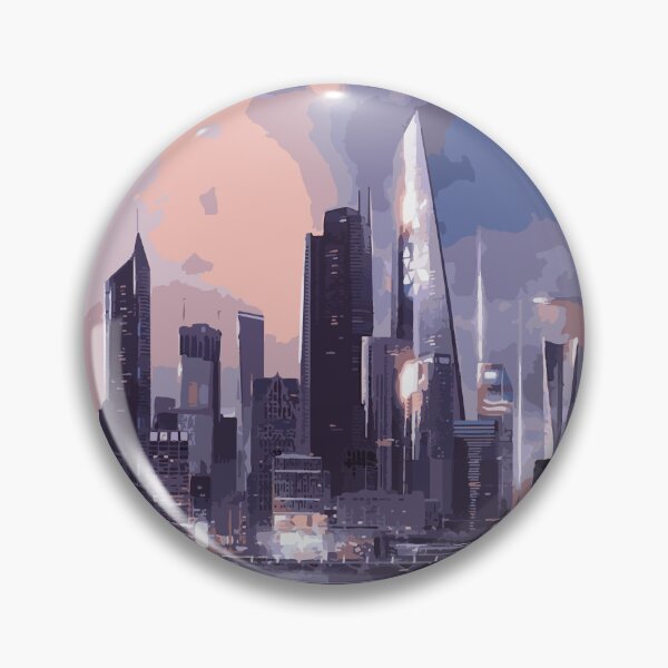 Item preview, Detroit: Become Human Skyline designed and sold by velkiye.