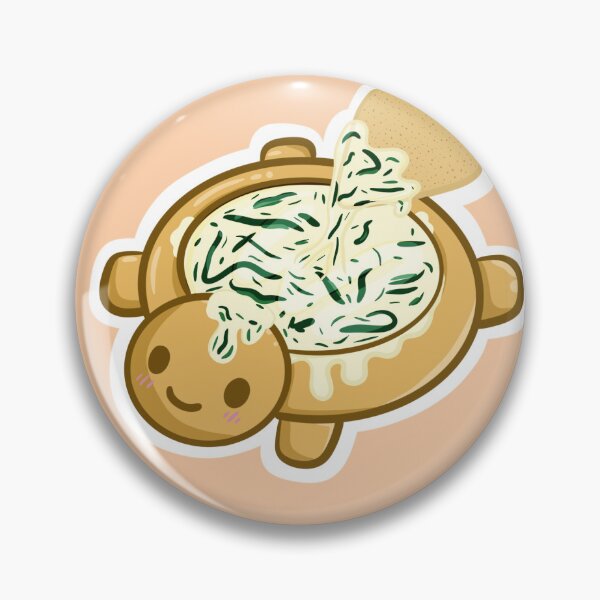 Artikelvorschau, Spinat-Dip-Schildkröte entworfen und verkauft von PawfectDoodles.