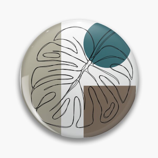 Item preview, Tropical Monstera leaf on shapes designed and sold by EricaHarwig.