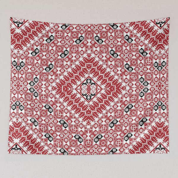 Item preview, Palestinian Jordanian Embroidery Printed design designed and sold by Mo5tar.
