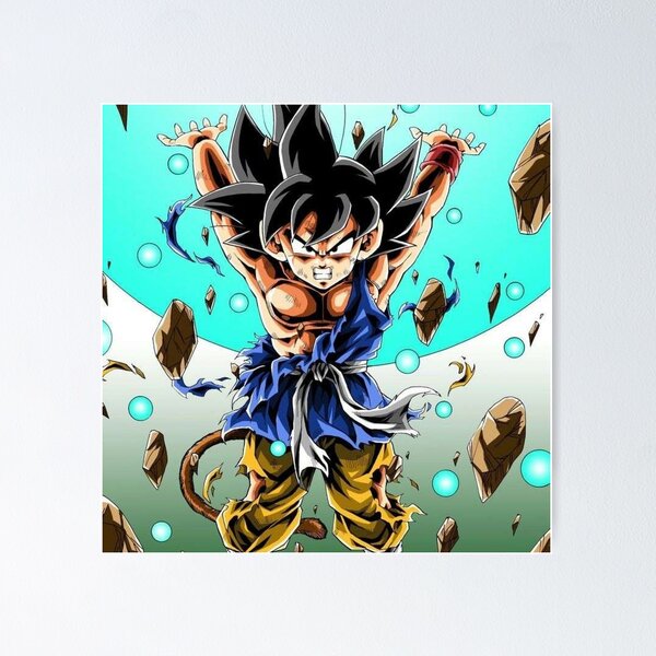 POSTER DRAGON BALL GT 68X98CM . Estatuas y decoracion - poster