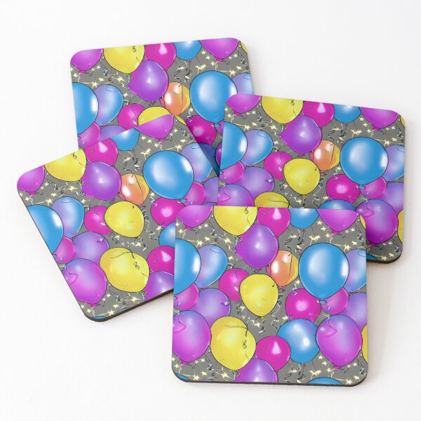 Item preview, Birthday Balloon Pattern designed and sold by Pattrnz.