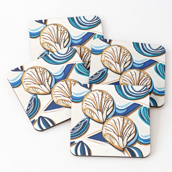 Item preview, Watercolor Seashells designed and sold by Gustavo Navarro.