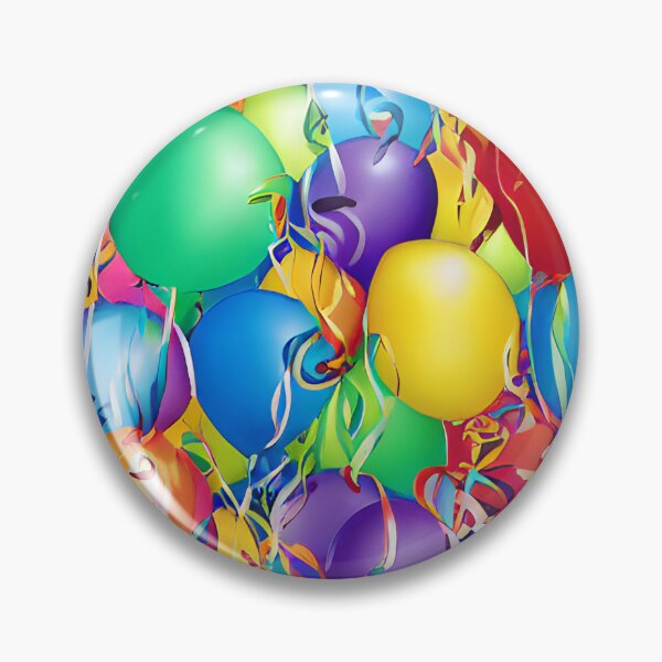 Item preview, Patrón de globo de cumpleaños designed and sold by Pattrnz.