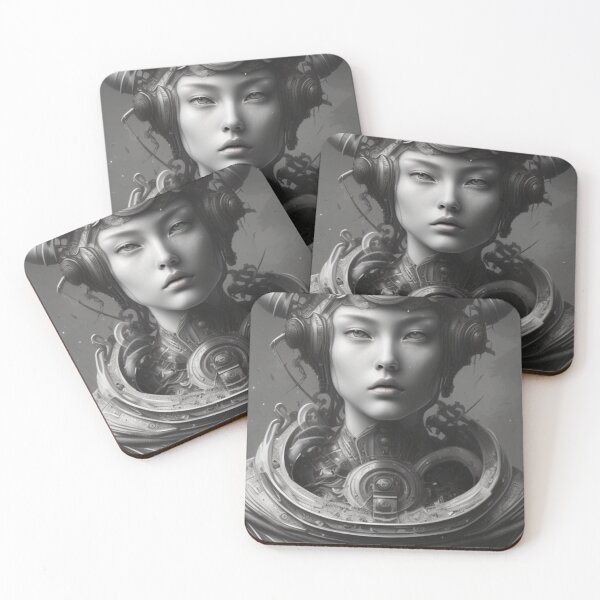 Item preview, Futuristic Spacewomen. designed and sold by Airdale Navy.