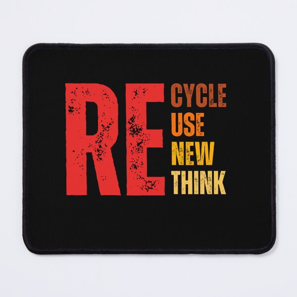 Item preview, Re Cycle Use New Think - REcycle . REthink. REnew . REuse designed and sold by DzynLand.